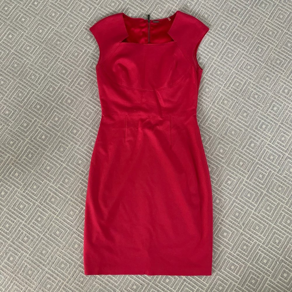 Elie Tahari Dress in Hot Pink